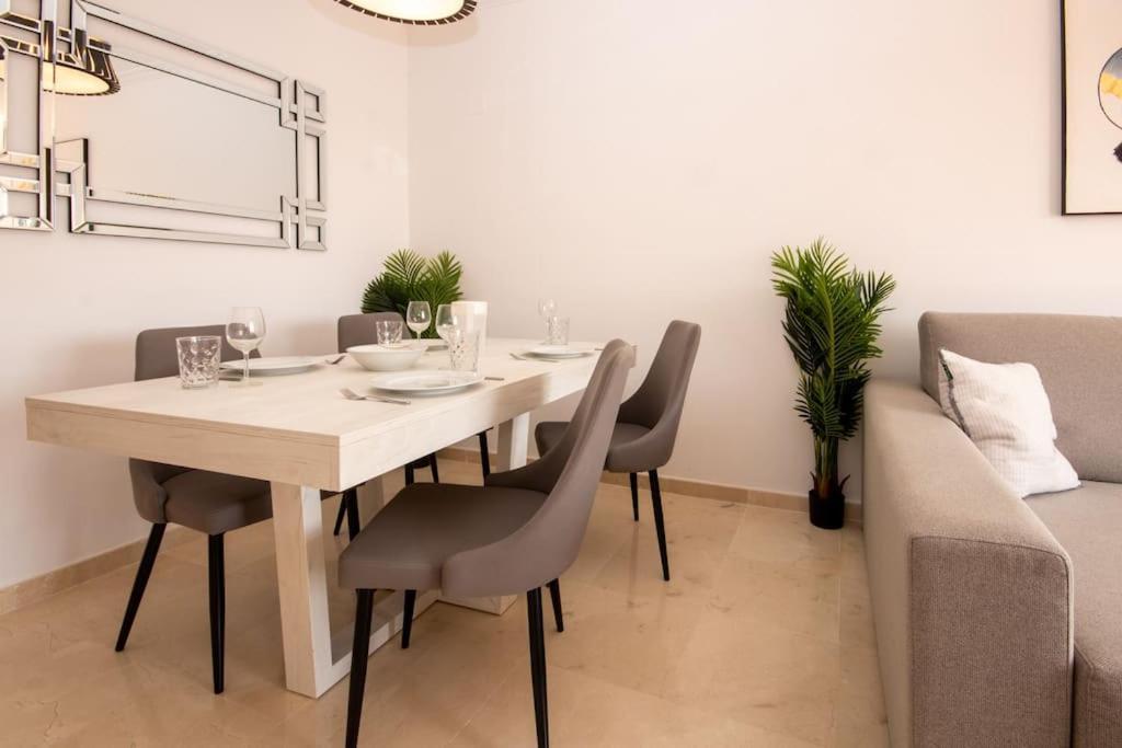Appartement Penthouse With Roof Terrace, Bbq, Pool- And Sea Views à Buenas Noches Extérieur photo
