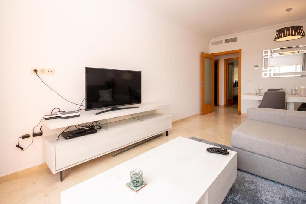 Appartement Penthouse With Roof Terrace, Bbq, Pool- And Sea Views à Buenas Noches Extérieur photo